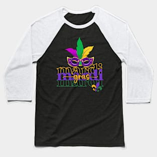 Mardi Gras Baseball T-Shirt